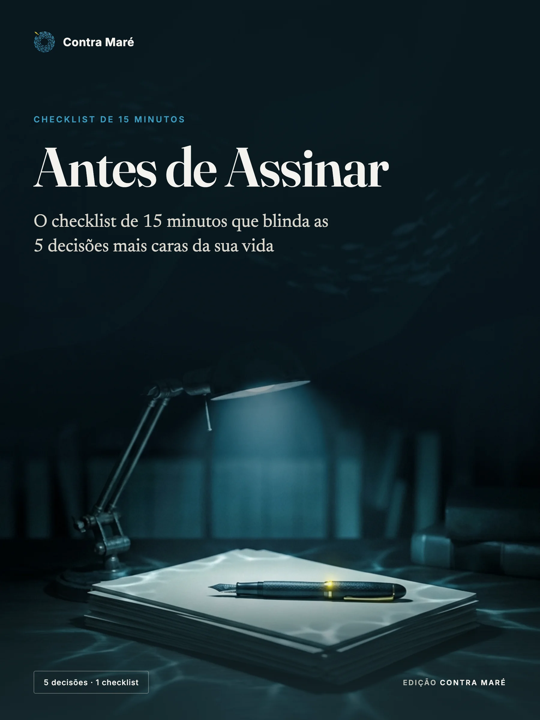 Capa do guia Antes de Assinar