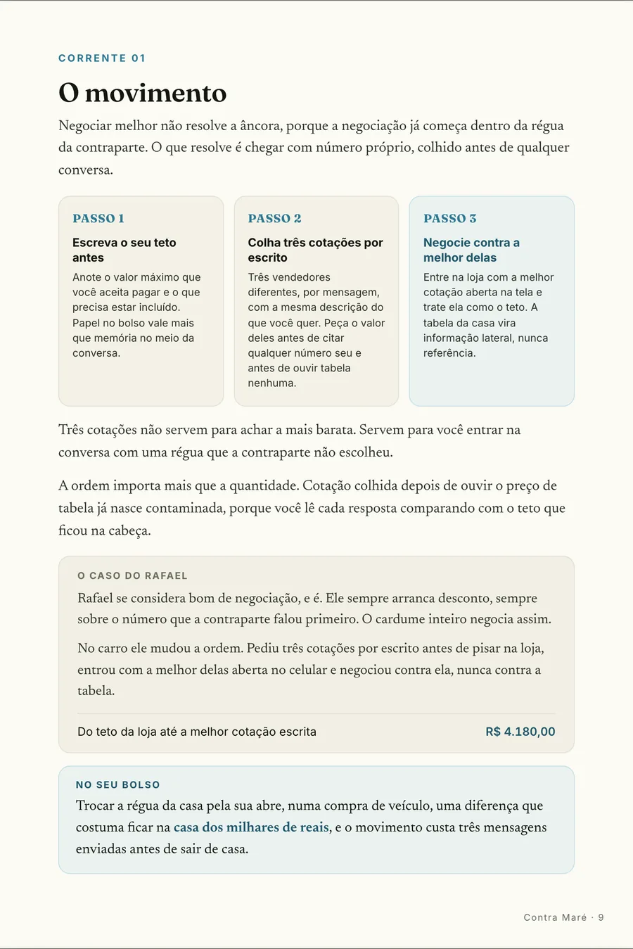 Página real do guia: Passo a passo